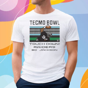 Tecmo Bowl Raiders Bo Jackson T-Shirt