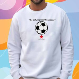 The Ball Representing Soccer Shirt