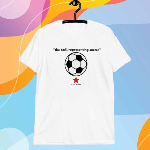 The Ball Representing Soccer Shirt