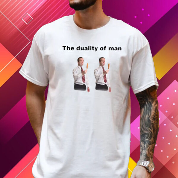 The Duality Of Man 2 Identical Stock Images Shirt