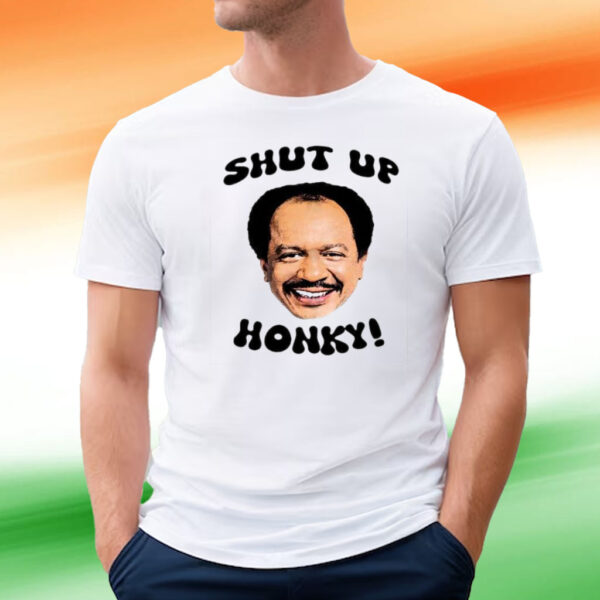 The Jeffersons Shut Up Honky Tee Shirt