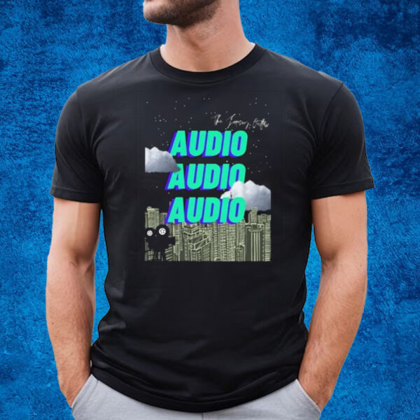 The Jersey Outlaw Audio Audio Audio T-Shirt