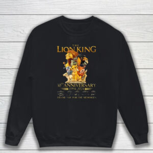 The Lion King 30th Anniversary 1994-2024 Thank You For The Memories T-Shirt Sweatshirt