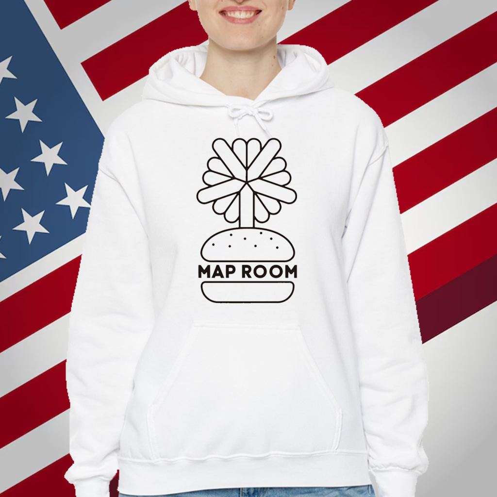 The Map Room Cedar Rapids, Iowa T-Shirt