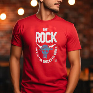 The Rock Ripple Junction Layeth The Smackdown Graphic T-Shirt