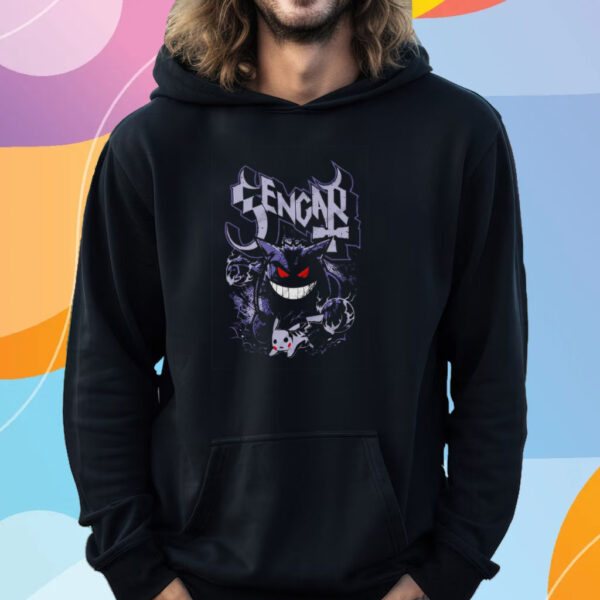 The Shadow Ghost Gengar Draculabyte T-Shirt Hoodie