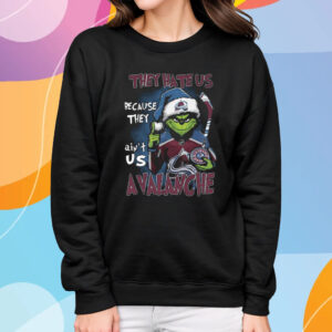 They Hate Us Because They Aint Us Avalanche T-Shirt Sweatshirt