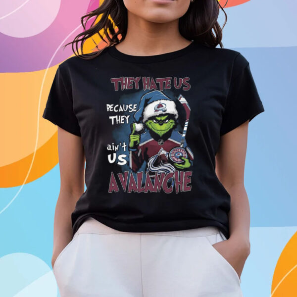 They Hate Us Because They Aint Us Avalanche T-Shirts