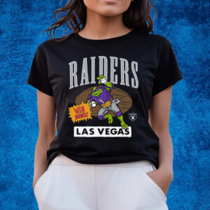 Tmnt Donatello X Las Vegas Raiders Homage T-Shirts
