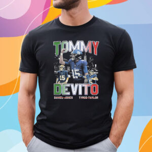 Tommy Devito New York Giants Italian T-Shirt