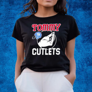 Tommy Devito Royal New York Giants Tommy Cutlets T-Shirts