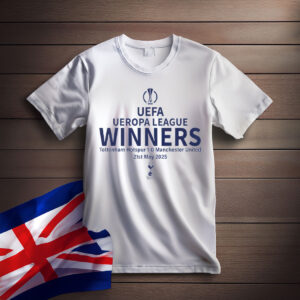Tottenham Hotspur Europa League Winners T Shirt