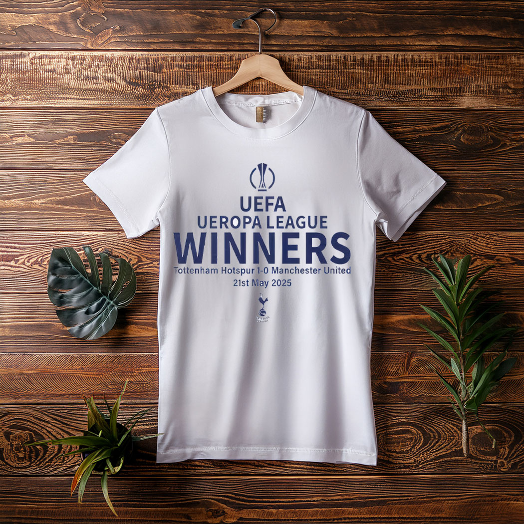 Tottenham Hotspur Europa League Winners T Shirt