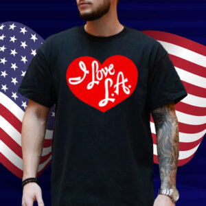 Tourist I Love La Shirt