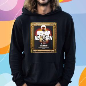 Travis Hunter 2024 Heisman Trophy Award Winner T-Shirt