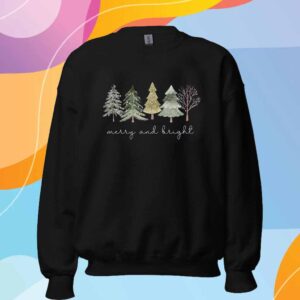 Tree Merry And Bright T-Shirt