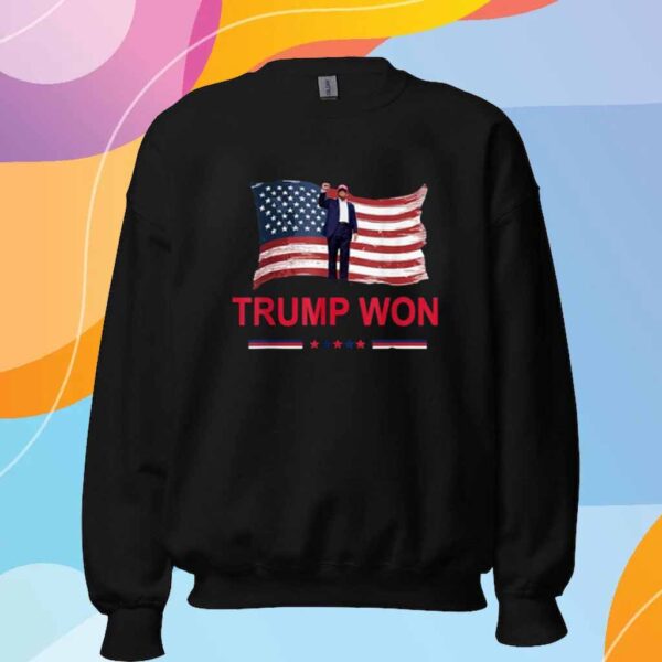 Trump 2024 Won Election T-Shirt