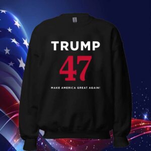 Trump 47 Make America Great Again Navy T-Shirt