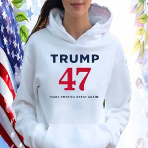 Trump 47 Make America Great Again White T-Shirt