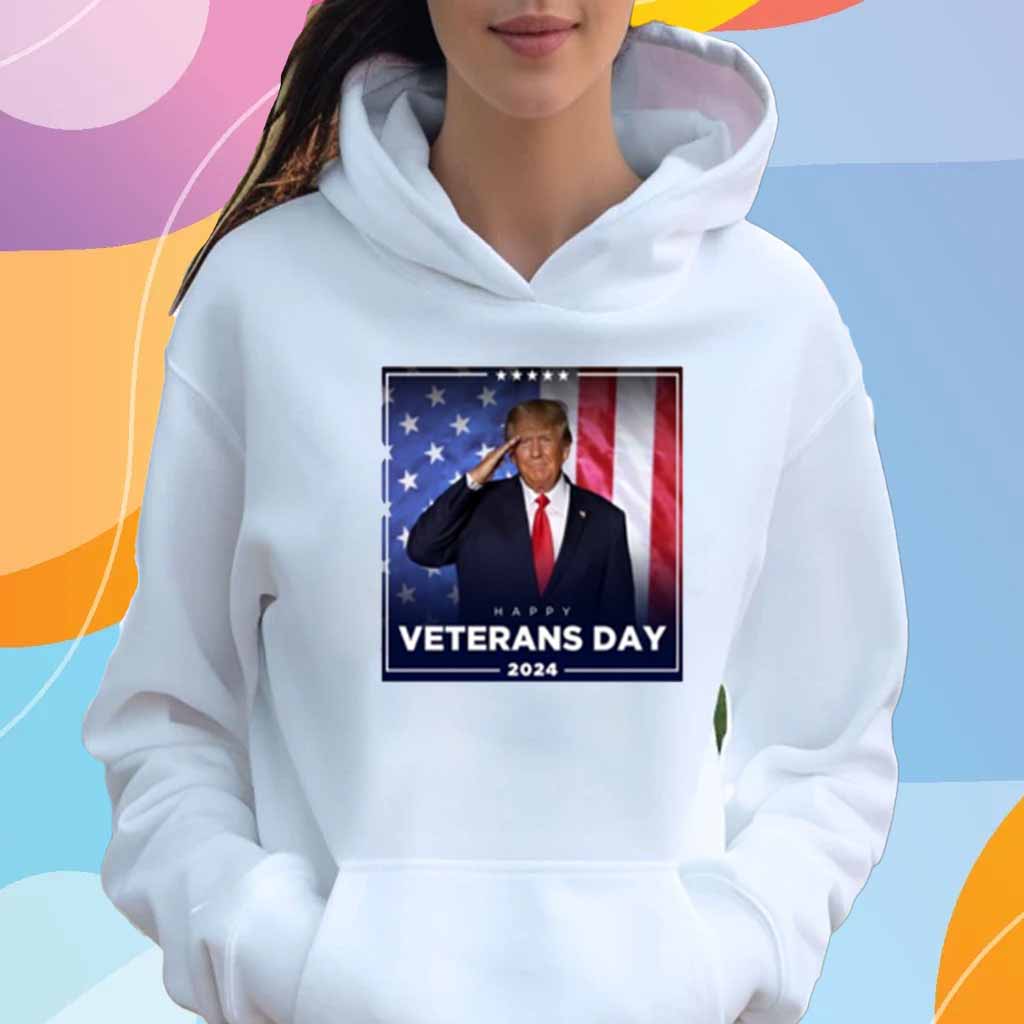 Trump Happy Veterans Day 2024 T-Shirt