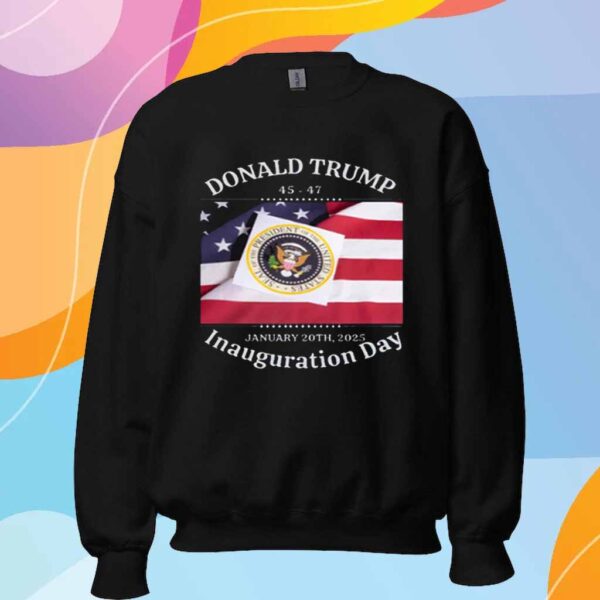 Trump Inauguration Day, 47th US President Inauguration T-Shirt