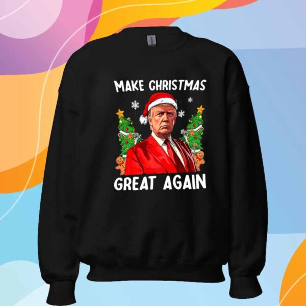 Trump Make Merry Christmas Great Again 2024 Shirt