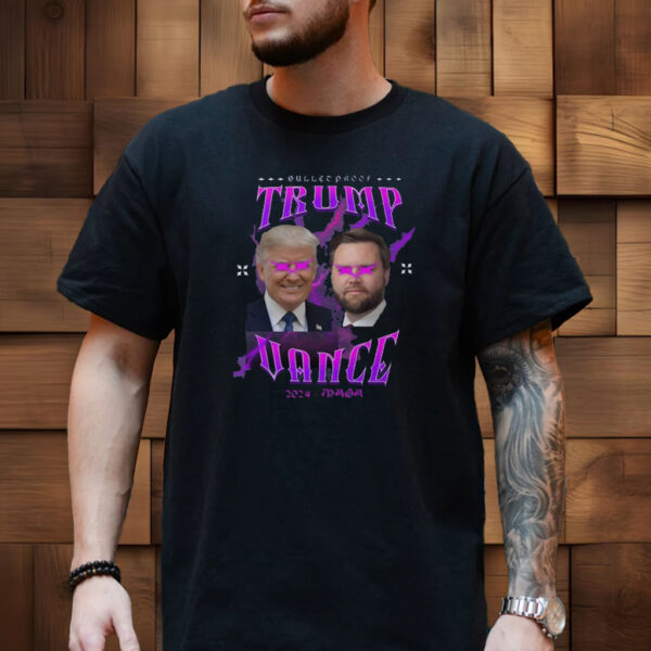 Trump Vance 2024 Shirt MAGA 2024 Tee Gangsta Donald Trump Political T-Shirt