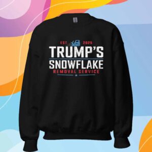 Trump's Snowflake Removal Service Funny Trump Vintage T-Shirt