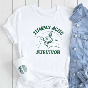 Tummy Ache Survivor Rabbit T-Shirt