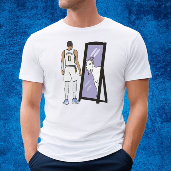 Tyrese Haliburton Mirror Goat Indiana T-Shirt