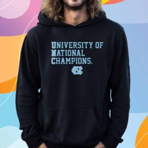 UNC TAR HEELS UNIVERSITY OF NATIONAL CHAMPIONS T-SHIRT