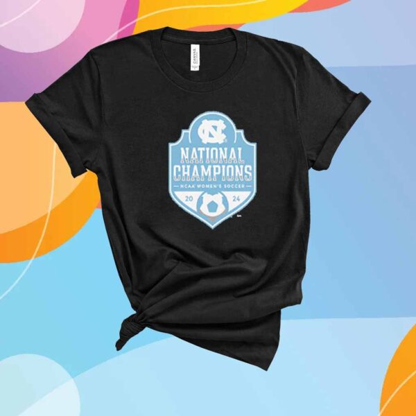 UNC WOMEN'S SOCCER 2024 NATIONAL CHAMPIONS T-SHIRT