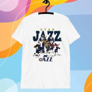 Utah Jazz Looney Tunes NBA Basketball T-Shirt