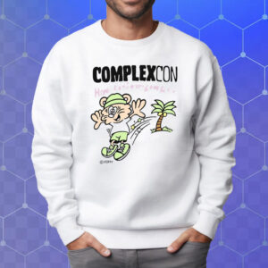 Verdy Complexcon Hong Kong Long Beach Shirt Sweatshirt