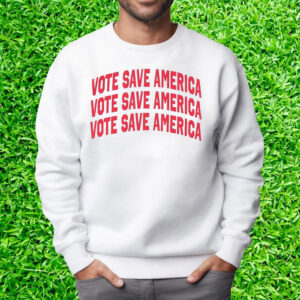 Vote Save America Letterman Shirt Sweatshirt