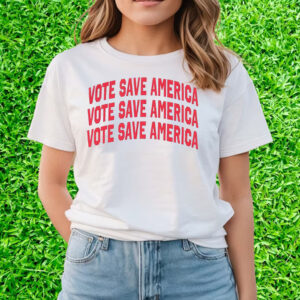 Vote Save America Letterman Shirts