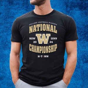 WASHINGTON HUSKIES 2024 NATIONAL CHAMPIONSHIP PARTICIPANT T-SHIRT