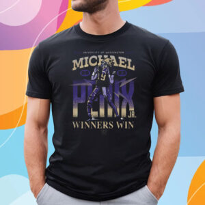 WASHINGTON HUSKIES MICHAEL PENIX JR WINNERS WIN BURST T-SHIRT