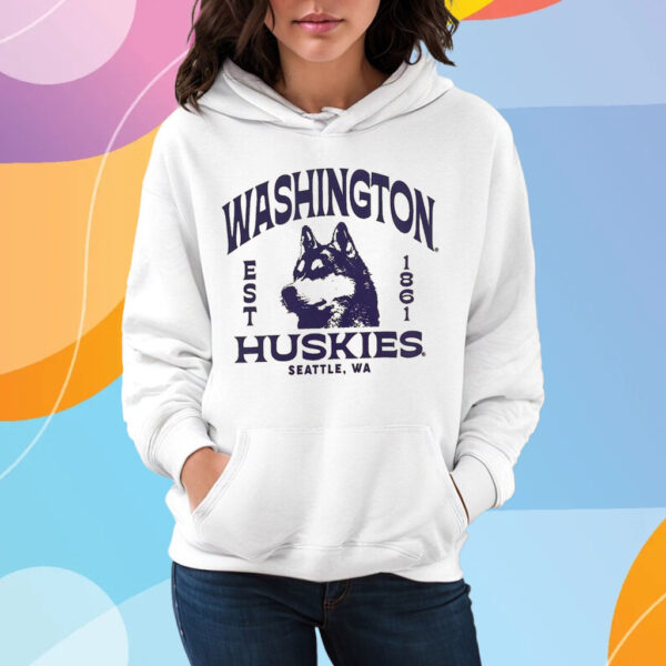 WASHINGTON HUSKIES WILDER T-SHIRT HOODIE