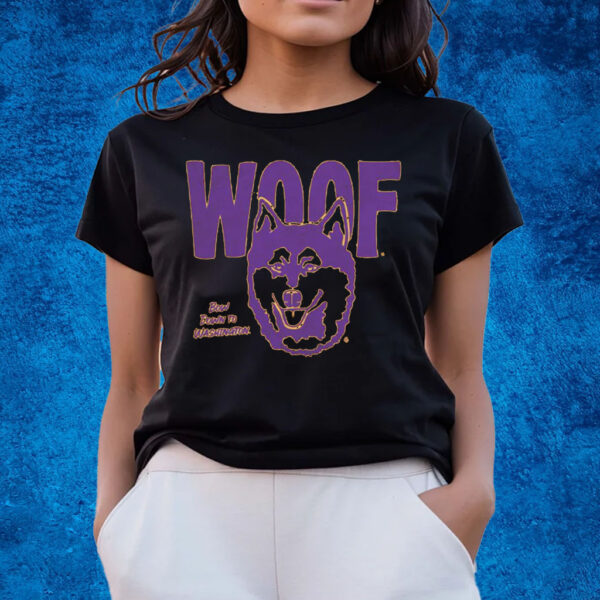 WASHINGTON HUSKIES WOOF T-SHIRTS