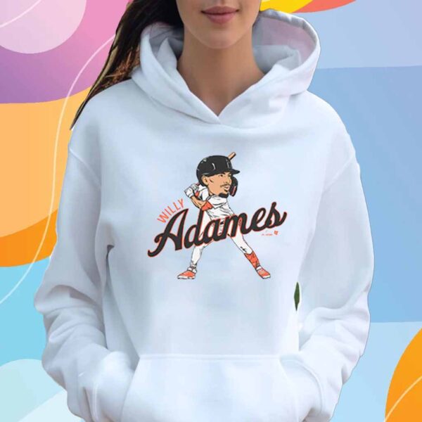 WILLY ADAMES SAN FRANCISCO CARICATURE T-SHIRT