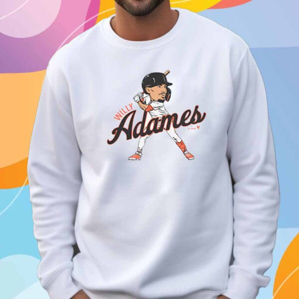 WILLY ADAMES SAN FRANCISCO CARICATURE T-SHIRT