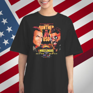 Walter Gunther vs Jey Uso WWE WrestleMania The Ring General On April 2025 T-Shirt