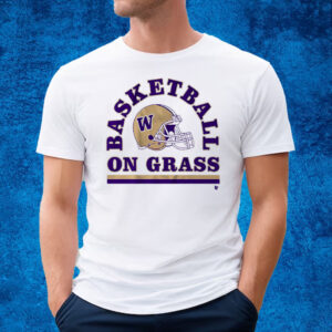 Washington Football Basketball on Grass T-Shirt