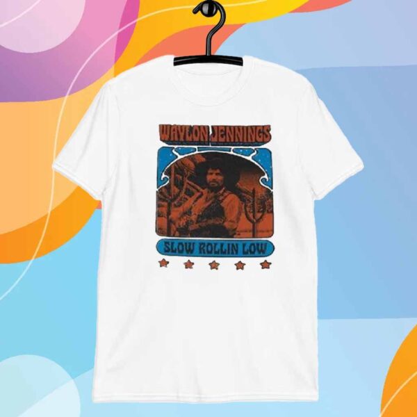 Waylon Jennings Slow Rollin Low T-Shirt