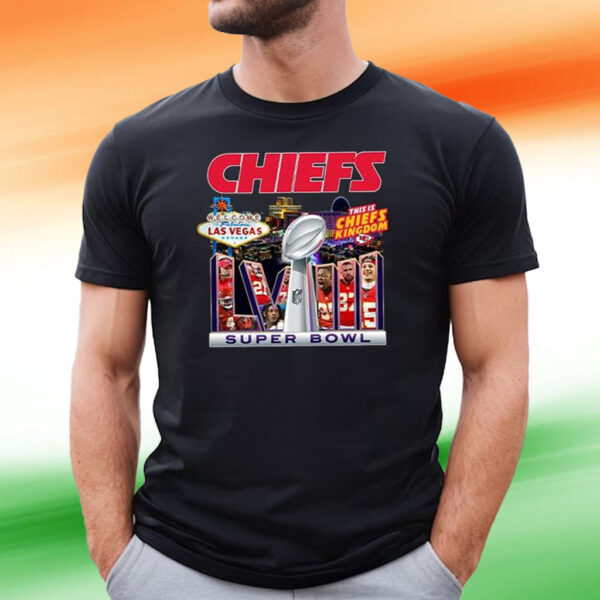 Welcom To Fabulous Las Vegas This Is Chiefs Kingdom Tee Shirt