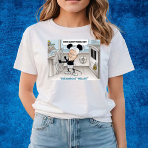 We're Almost There Kids Steamboat Willie T-Shirts