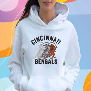 Women's Cincinnati Bengals Gradient Tiger Shirt