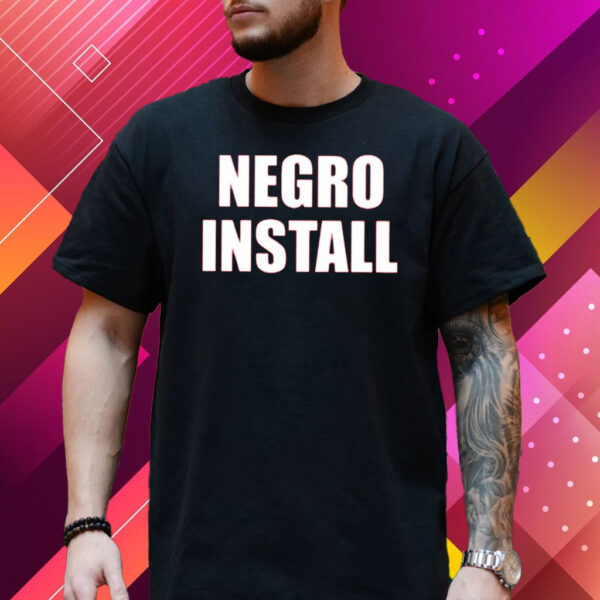 Woolie Versus Negro Install Shirt