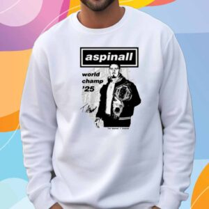 World Champ '25 Tom Aspinall Shirt